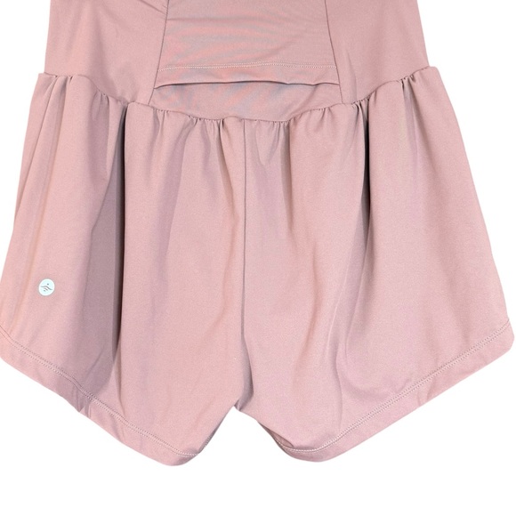 Vuori Performance Dream Knit Rose Mauve High Rise Lined Shorts Women’s Size S - Picture 11 of 13